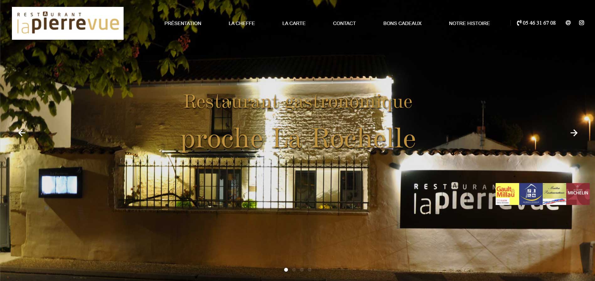 Bernezac communication création site internet vitrine classique responsive adapté aux mobiles et tablettes charente maritime nouvelle aquitaine