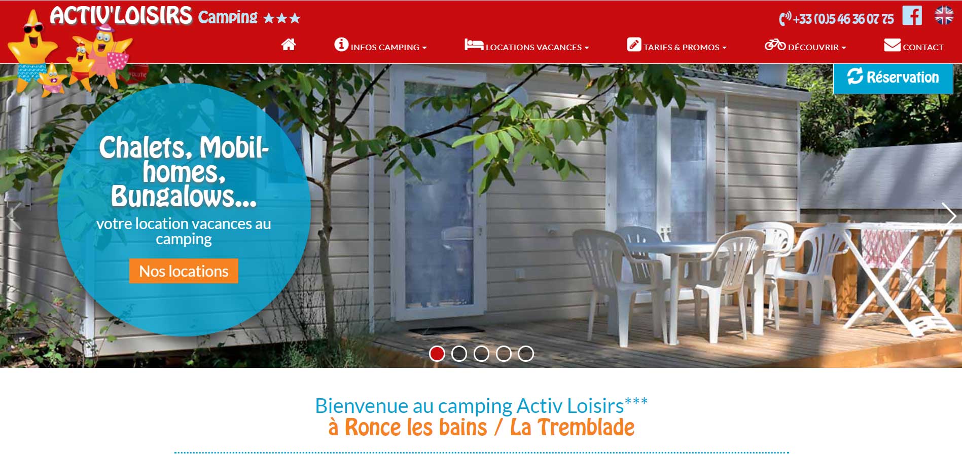 Bernezac communication création site internet vitrine classique responsive adapté aux mobiles et tablettes charente maritime nouvelle aquitaine