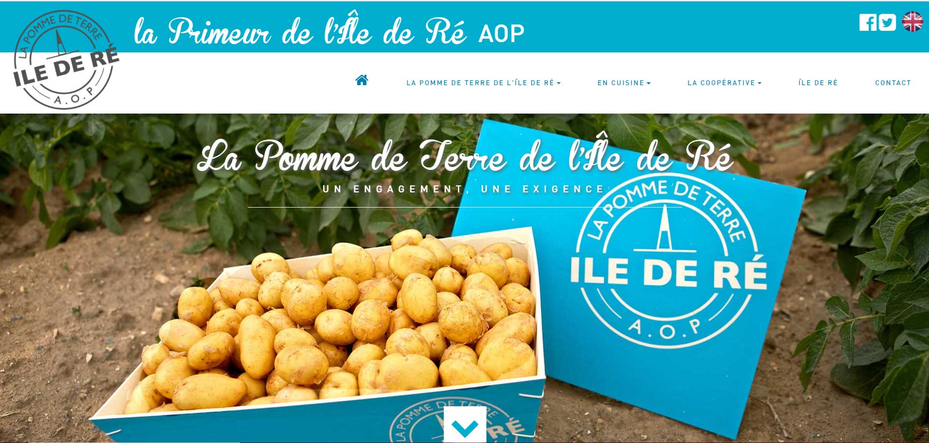 Bernezac communication création site internet vitrine classique responsive adapté aux mobiles et tablettes charente maritime nouvelle aquitaine