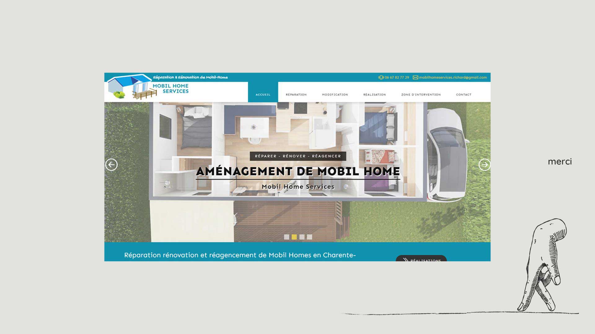 Bernezac communication création site internet administrables et e-commerce responsive adapté aux mobiles et tablettes charente maritime nouvelle aquitaine