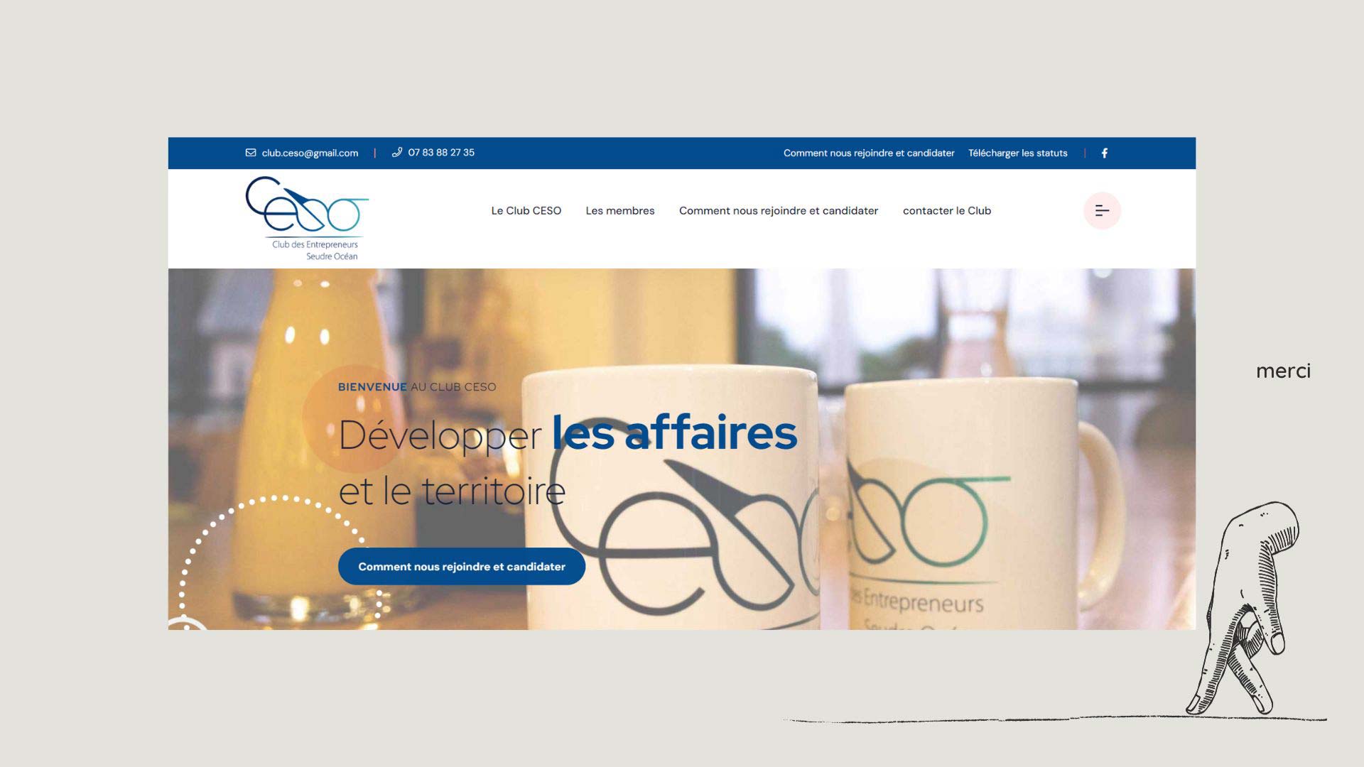 Bernezac communication création site internet administrables et e-commerce responsive adapté aux mobiles et tablettes charente maritime nouvelle aquitaine